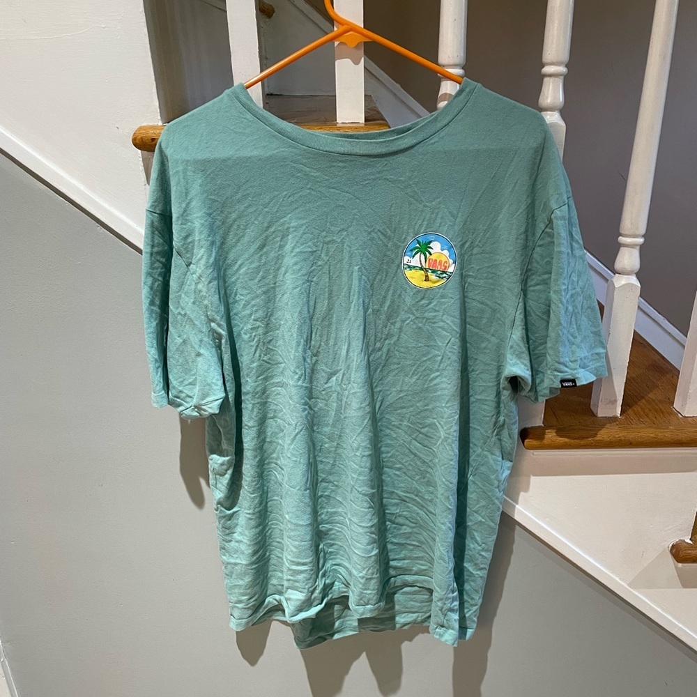 Vans Off The Wall Dark Turquoise T-Shirt